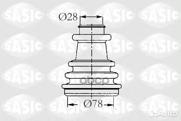 Пыльник шруса renault 19/21/megane 1.4-2.0 86