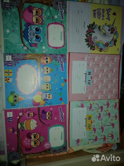 Тетради, линейки, карандаши