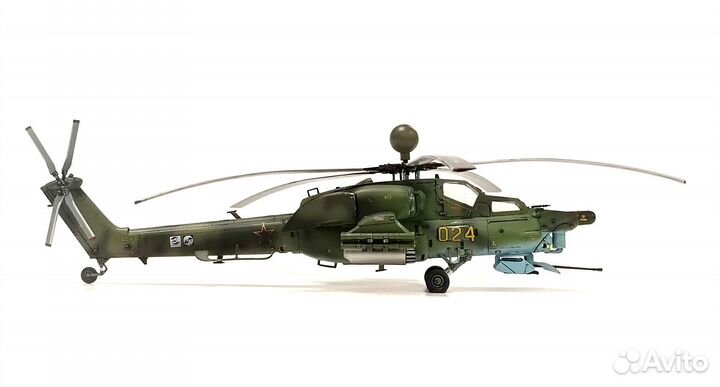 Модель вертолета Ми-28 масштаб 1/72