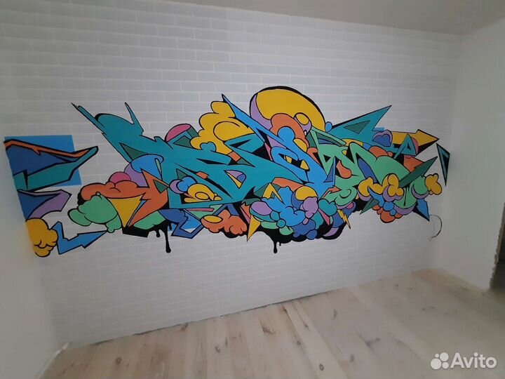 Роспись стен. Арт дизайнер. Художник