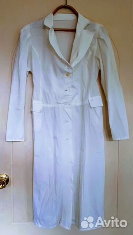 Халат белый
