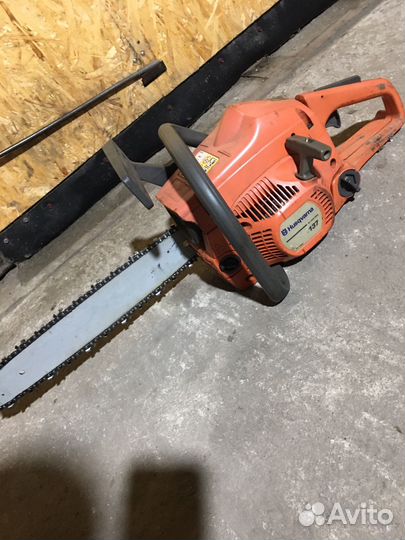 Бензопила хускварна 137