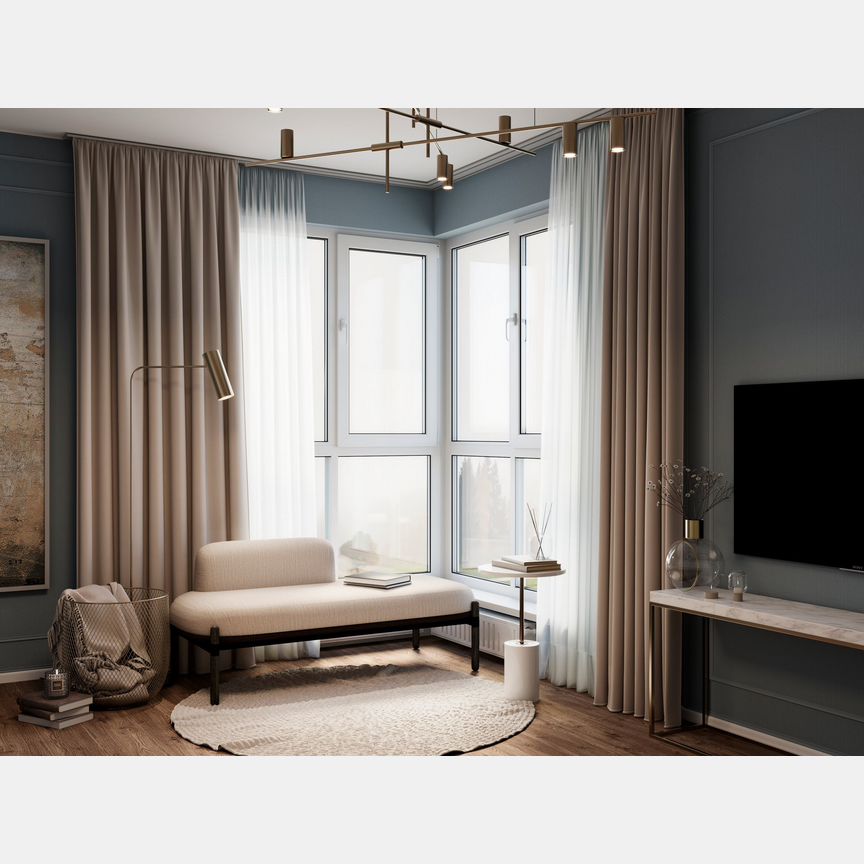 1-к. квартира, 35,5 м², 9/12 эт.