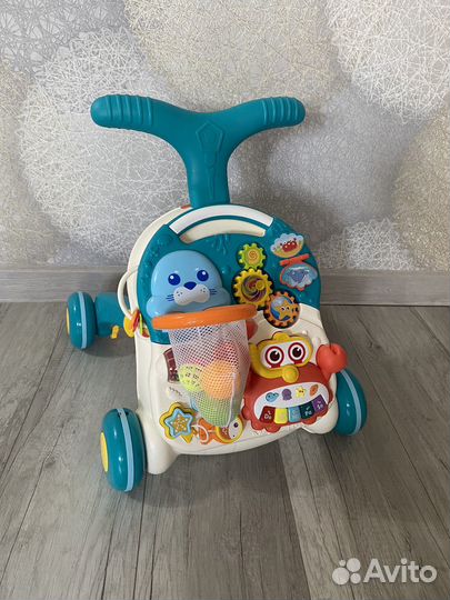 Ходунки каталка 3 в 1