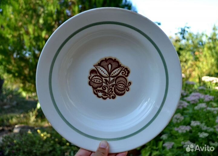 Посуда СССР тарелки