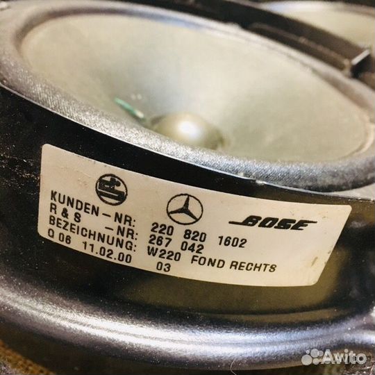 Акустика bose Mercedes w220