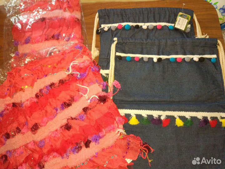 Рюкзак шарфик новое