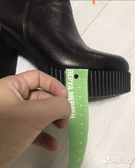 Ботильоны натуральная кожа 37