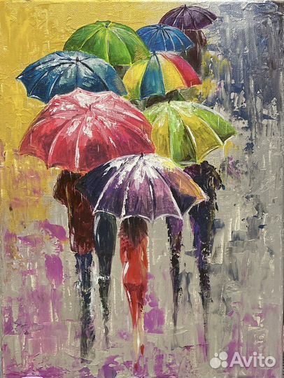 Картина Дождливый день