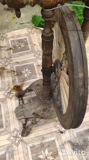 Прялка деревянная старинная