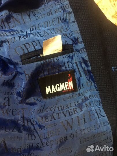 Школьный костюм для мальчика 146 синий