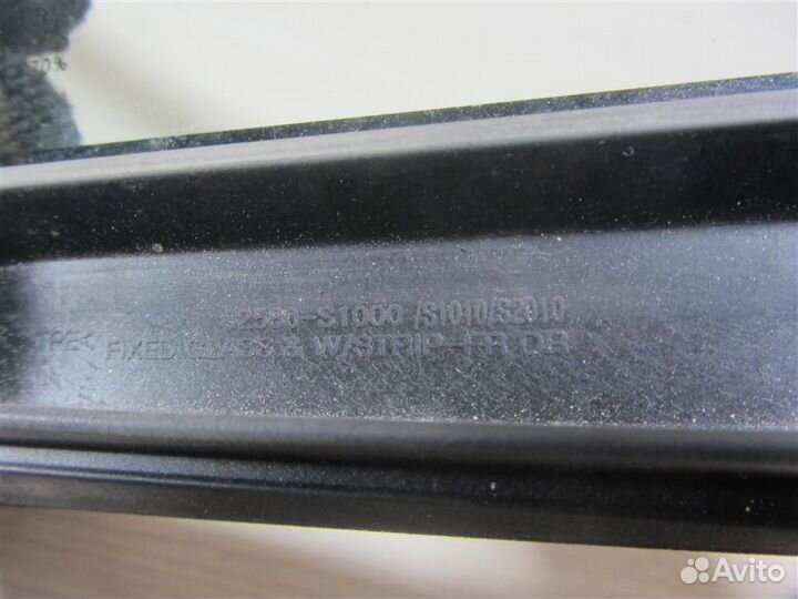 Стекло двери передней правой (форточка) Hyundai