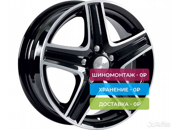 R14 4x100 5,5J ET49 D56,6 Скад Магнум алмаз
