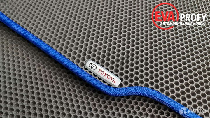 Ева коврики Toyota Yaris салон и багажник