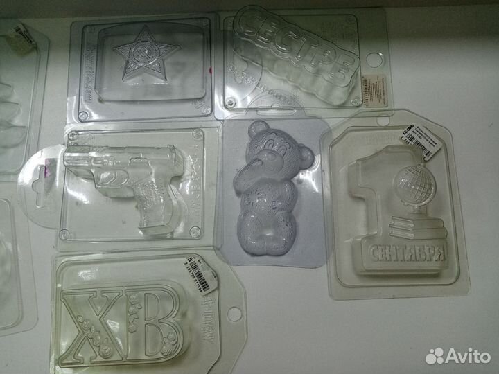 Пластиковые формы для мыла