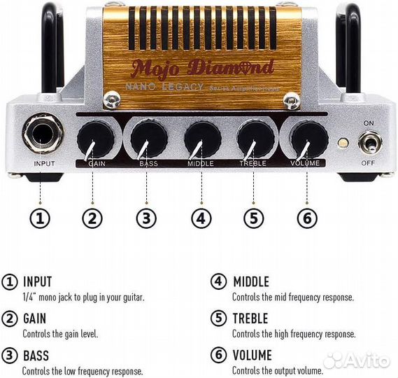 Усилитель Hotone Mojo Diamond NLA-5