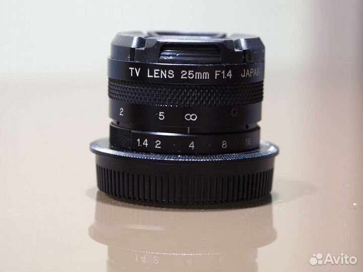 D.O Industrial Navitron TV Lens 25 mm F1.4 m43