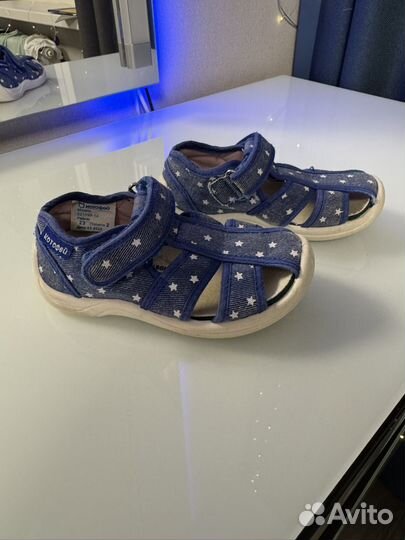 Сандалии детские для садика котофей 23