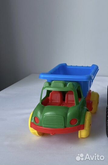 Игрушки машинки самосвалы карьерный 2 шт грузовики