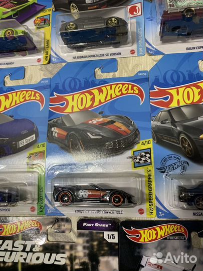 Hot wheels sth corvette c7 z06 convertible