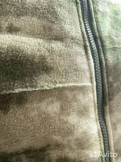 Костюм горка на флисе мох