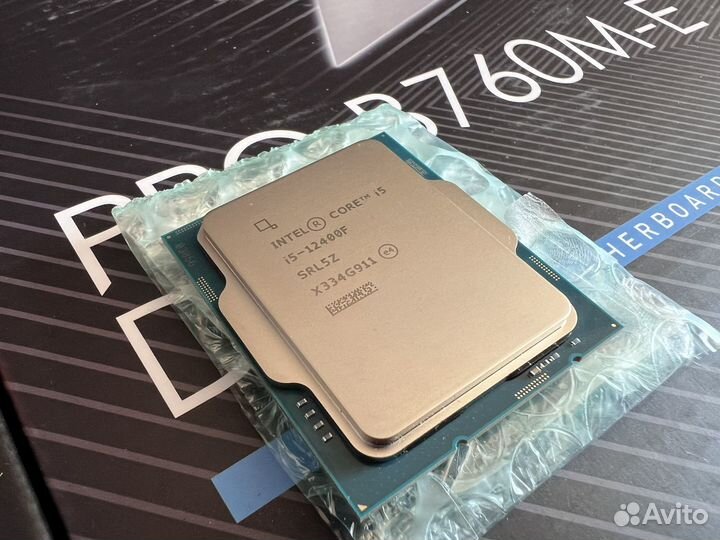 Новый комплект i5 12400F/MSI PRO B760M-E/16Gb