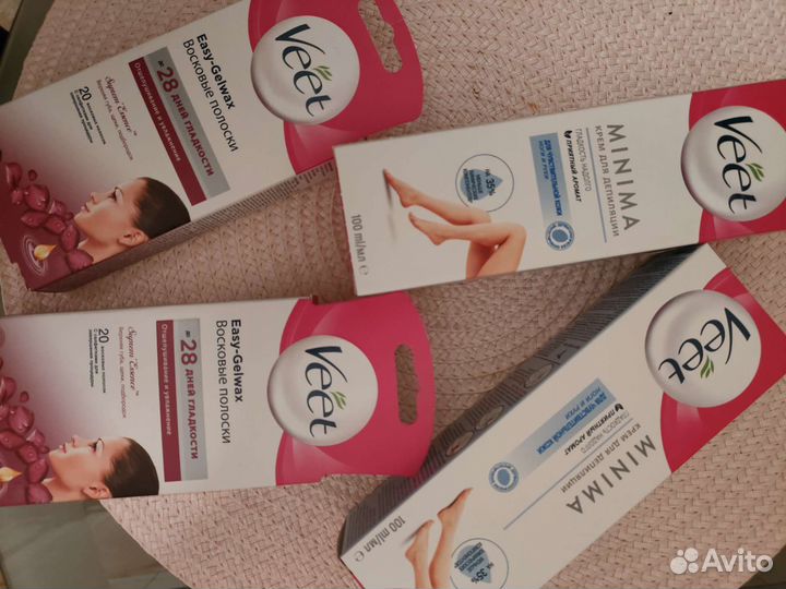 Veet для депиляции лица и ног