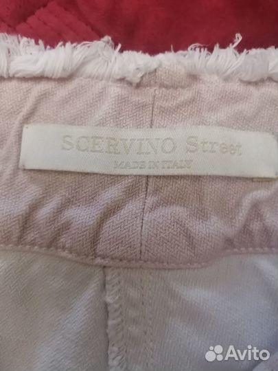 Брюки подиумные Scervino Street Италия лен 100% 46