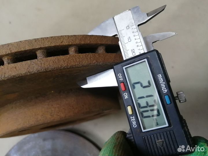 Диск тормозной передний для Kia RIO 2000-2005