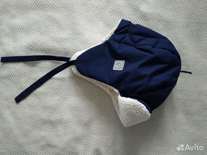 Шапка шлем для мальчика