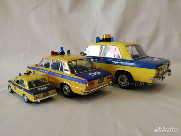 Модели ваз-2101 «Жигули» «гаи» «милиция СССР»