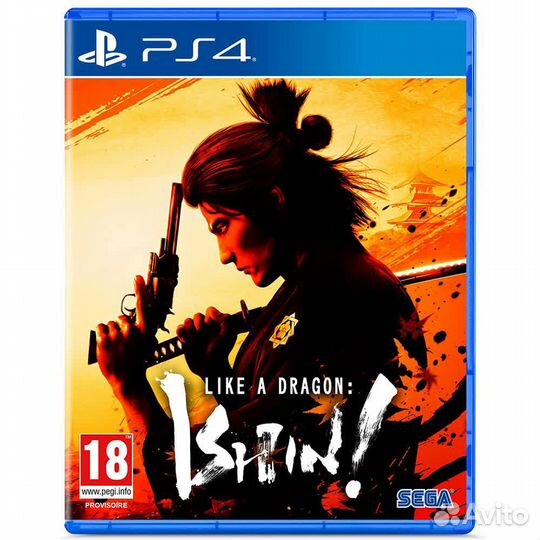 Like a Dragon: Ishin PS4, английская версия