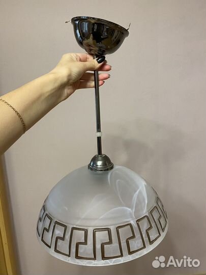 Люстра потолочная бу