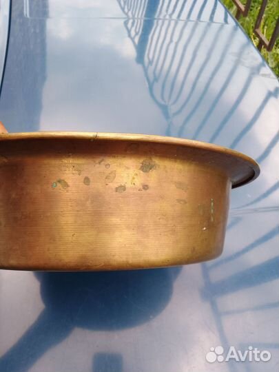 Латунный таз Кольчугино глухарь л 63