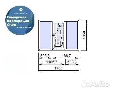 Окно пвх Пластиковое окно Алюминиевое остекление