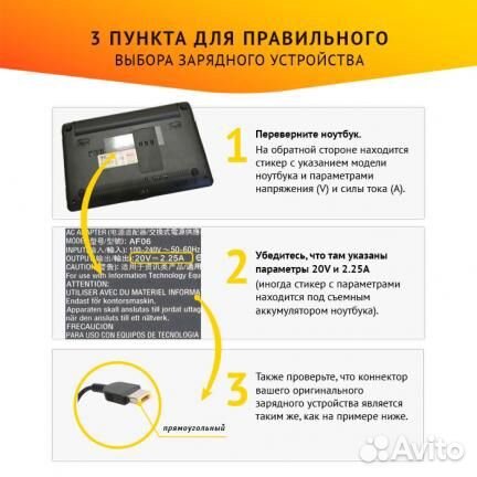 Блок питания Lenovo adlx45NLC3A