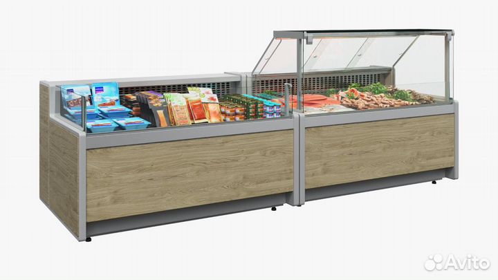Холодильная витрина для гастрономии и мяса