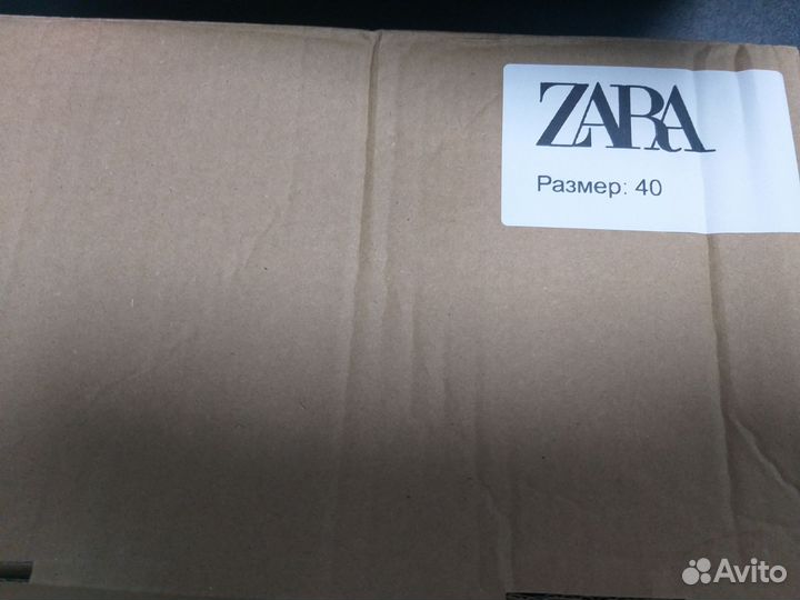 Сандалии 40 размер новые Zara кожа