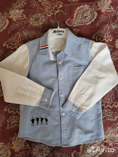 Рубашка для мальчика р-р 110