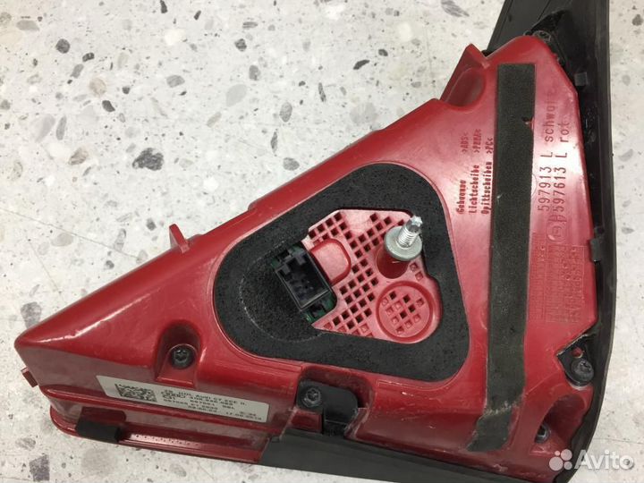 Фонарь задний внутренний левый Audi A7 4G 2011