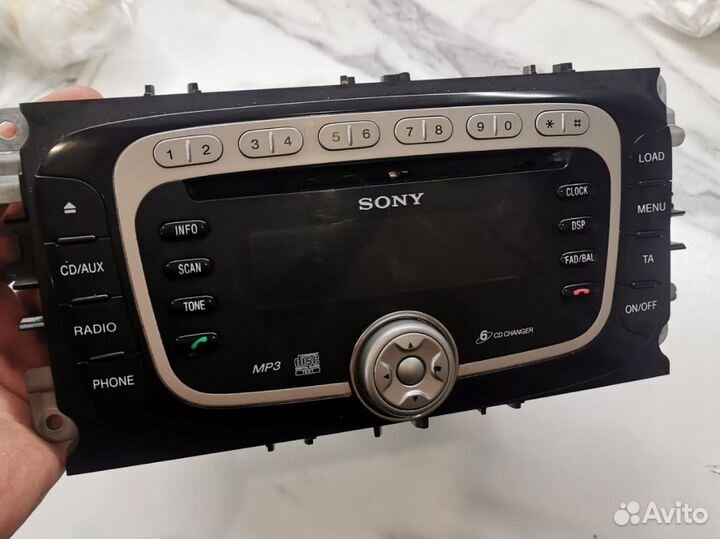 Магнитола sony (ford)