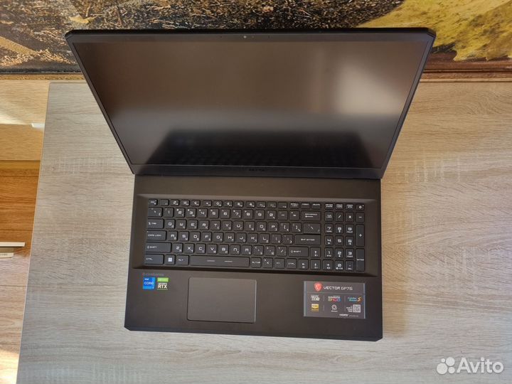Игровой ноутбук msi vector gp76