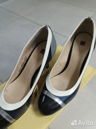 Туфли лак+кожа, 36 р, удобные