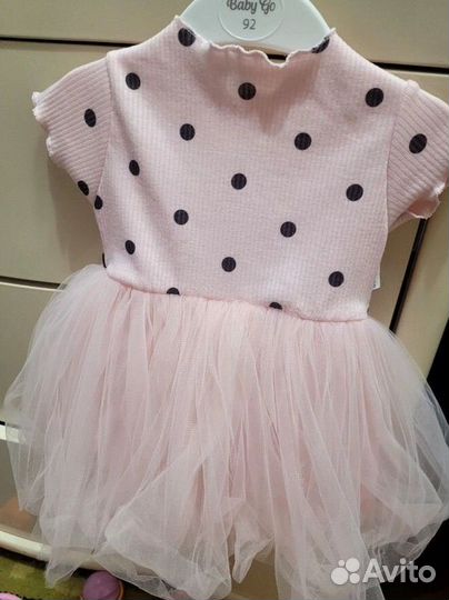 Платье для девочки 68 размер