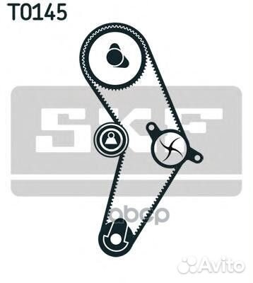 Комплект ремня грм с помпой SKF vkmc011131 vkmc