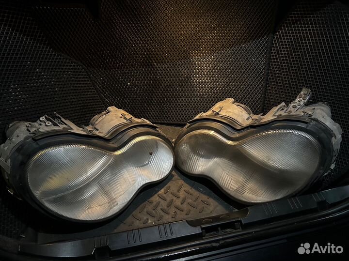 Фары на mercedes w203
