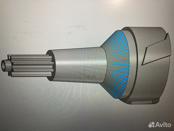 Шток комбайна Philips HR7530, HR7629, HR7769