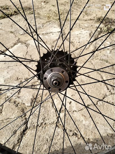 Заднее колесо 26 с трещоткой