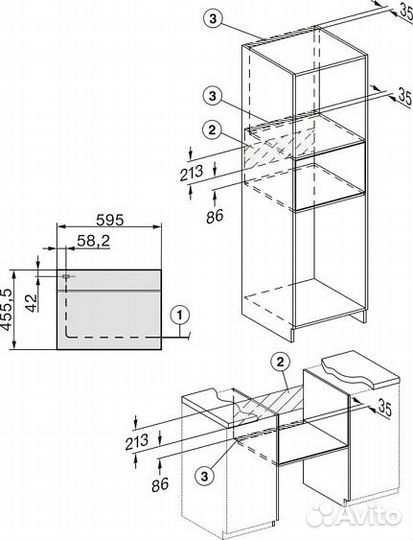 Духовой шкаф miele H 7244 BP obsw