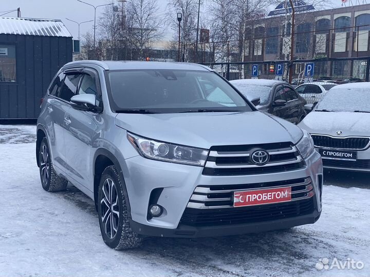 Toyota Highlander 3.5 AT, 2018, 159 448 км